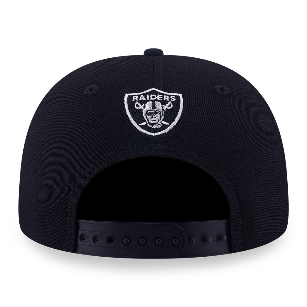 New Era Las Vegas Raiders Fun Graphic Black 9FORTY A-Frame Snapback Cap