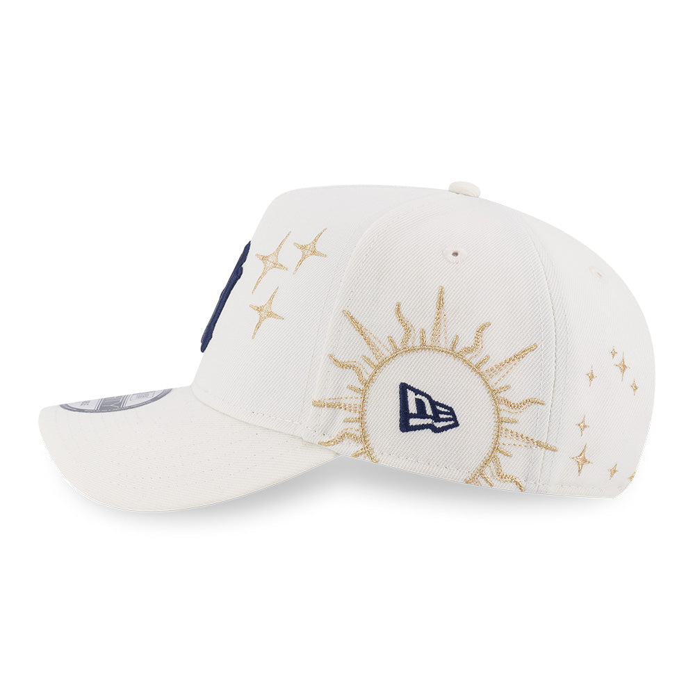 New Era New York Yankees Cosmic Craft Chrome White 9FORTY A-Frame Snapback Cap