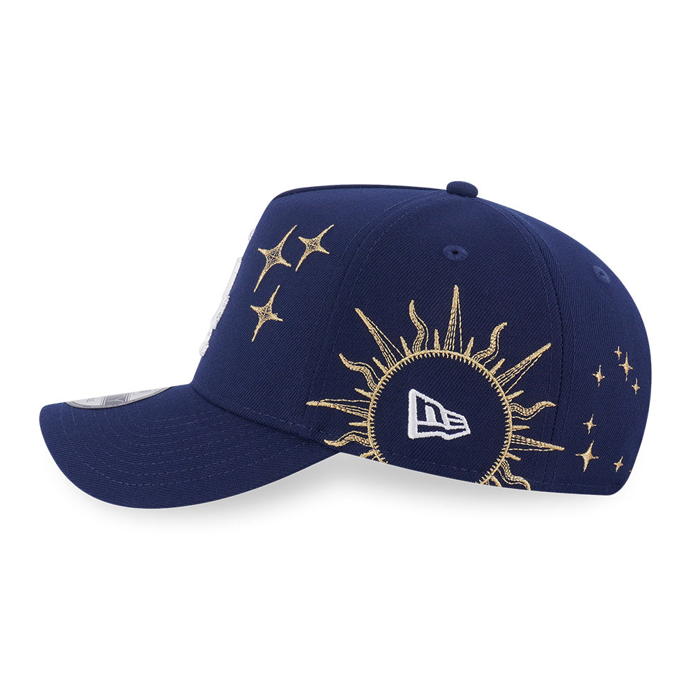 New Era Los Angeles Dodgers Cosmic Craft Oceanside Blue 9FORTY A-Frame Snapback Cap