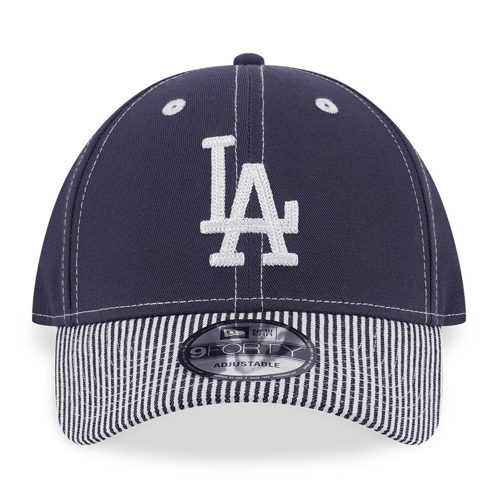 New Era Los Angeles Dodgers Patchwork Graphite 9FORTY Adjustable Cap