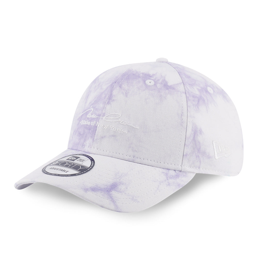New Era Script Basic FW25 Soft Lavender 9FORTY Adjustable Cap