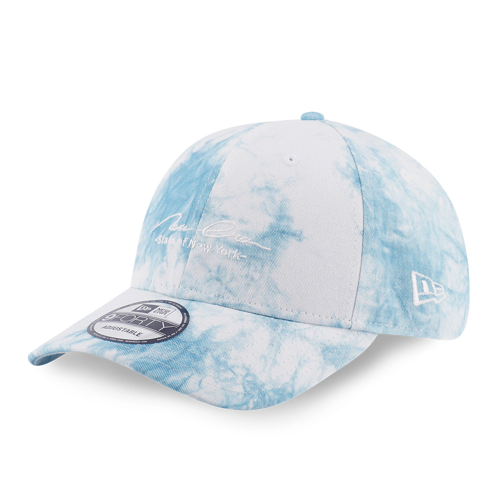 New Era Script Basic FW25 Blue Foam 9FORTY Adjustable Cap