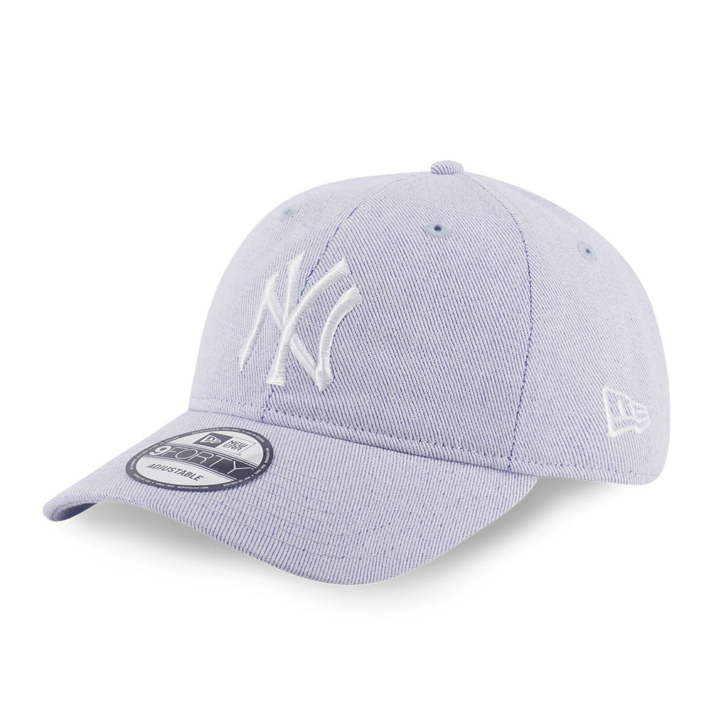 New Era New York Yankees MLB Pastel Blue 9FORTY Adjustable Cap
