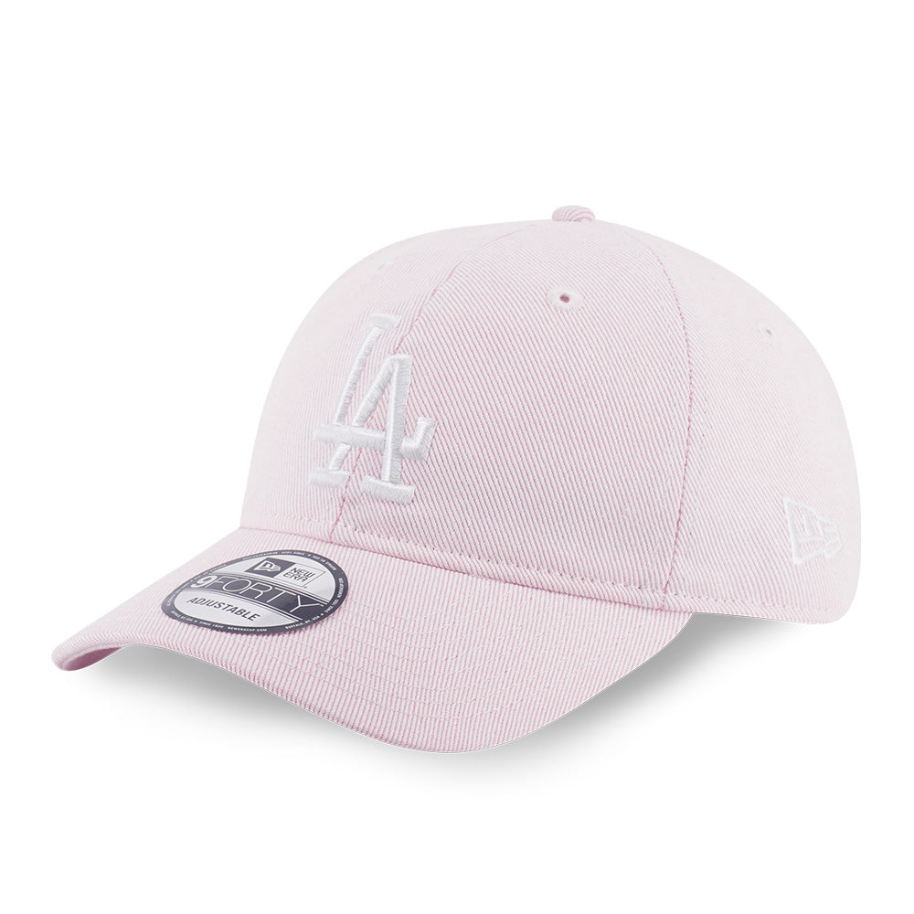 New Era Los Angeles Dodgers MLB Pastel Pink 9FORTY Adjustable Cap