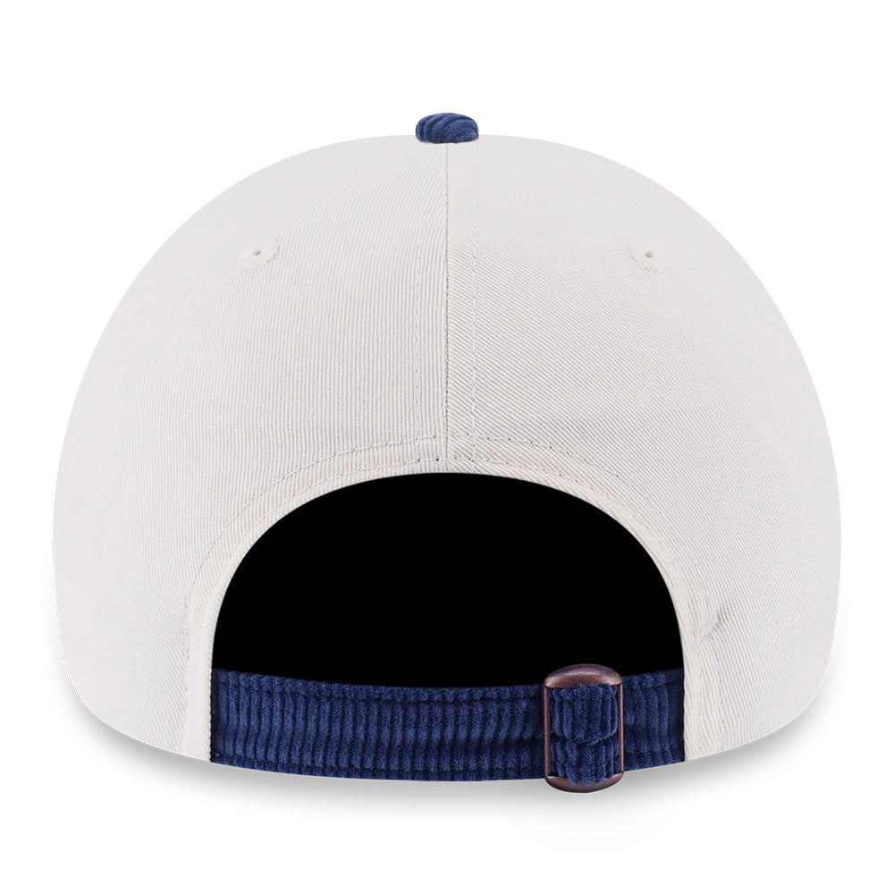 New Era Script Metal Copper Chrome White Indigo 9FORTY Adjustable Cap