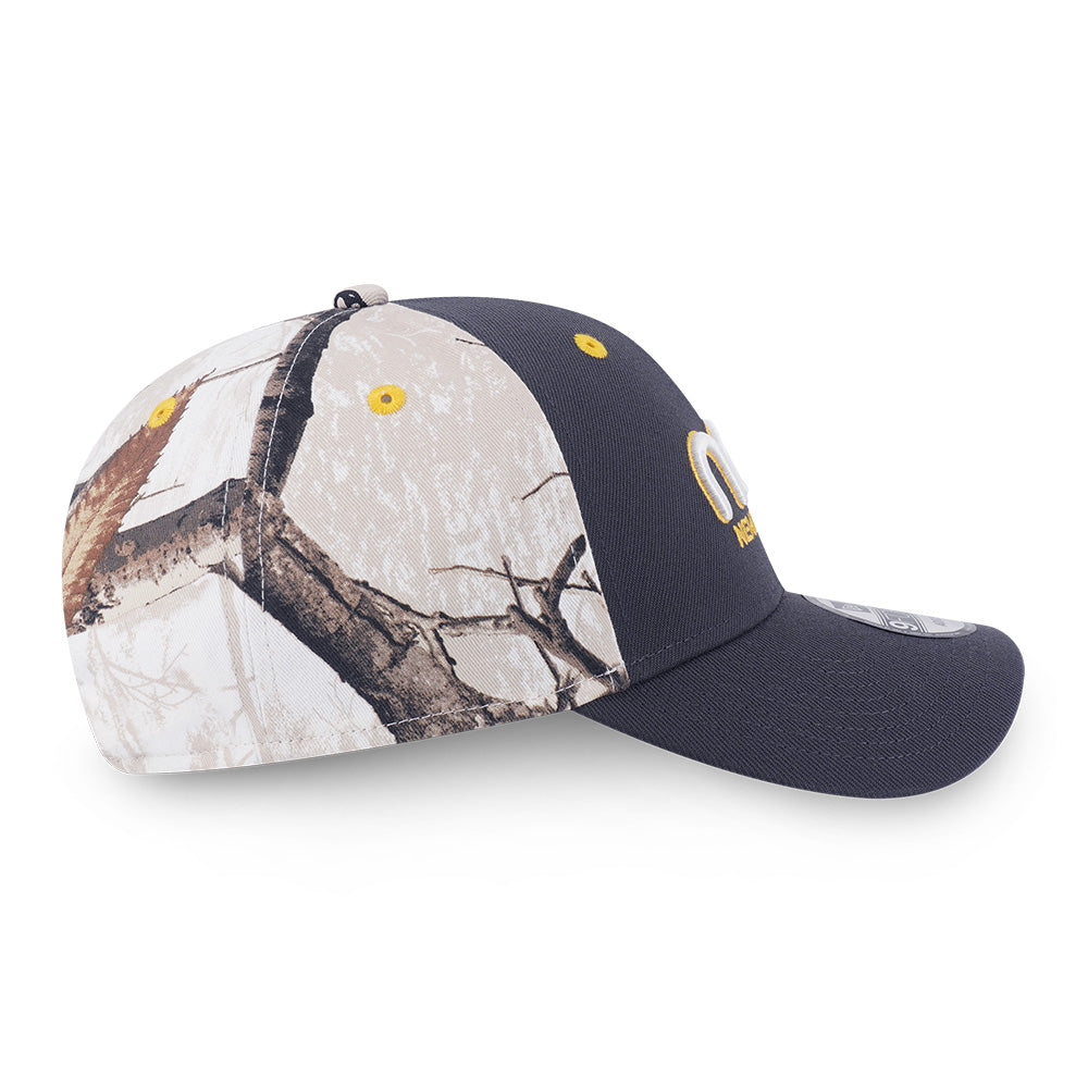 New Era NEC Earthy Skin Graphite Real Tree Snow 9FORTY Adjustable Cap