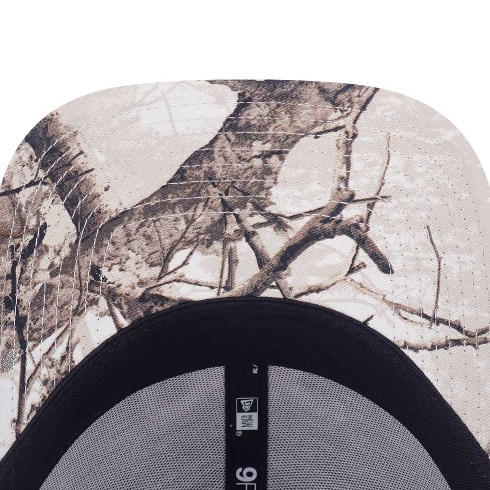 New Era NEC Earthy Skin Graphite Real Tree Snow 9FORTY Adjustable Cap