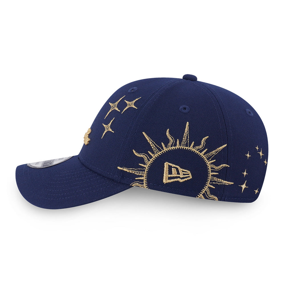New Era Script Cosmic Craft Oceanside Blue 9FORTY Adjustable Cap
