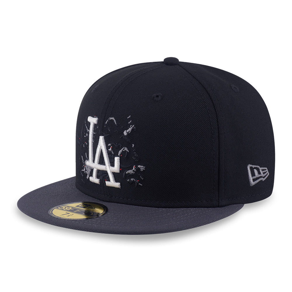 New Era Los Angeles Dodgers 5950 Pack Crows Black 59FIFTY Fitted Cap