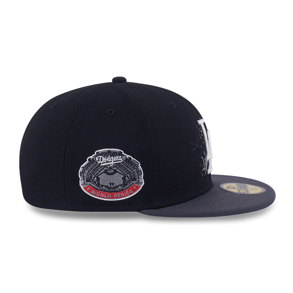 New Era Los Angeles Dodgers 5950 Pack Crows Black 59FIFTY Fitted Cap