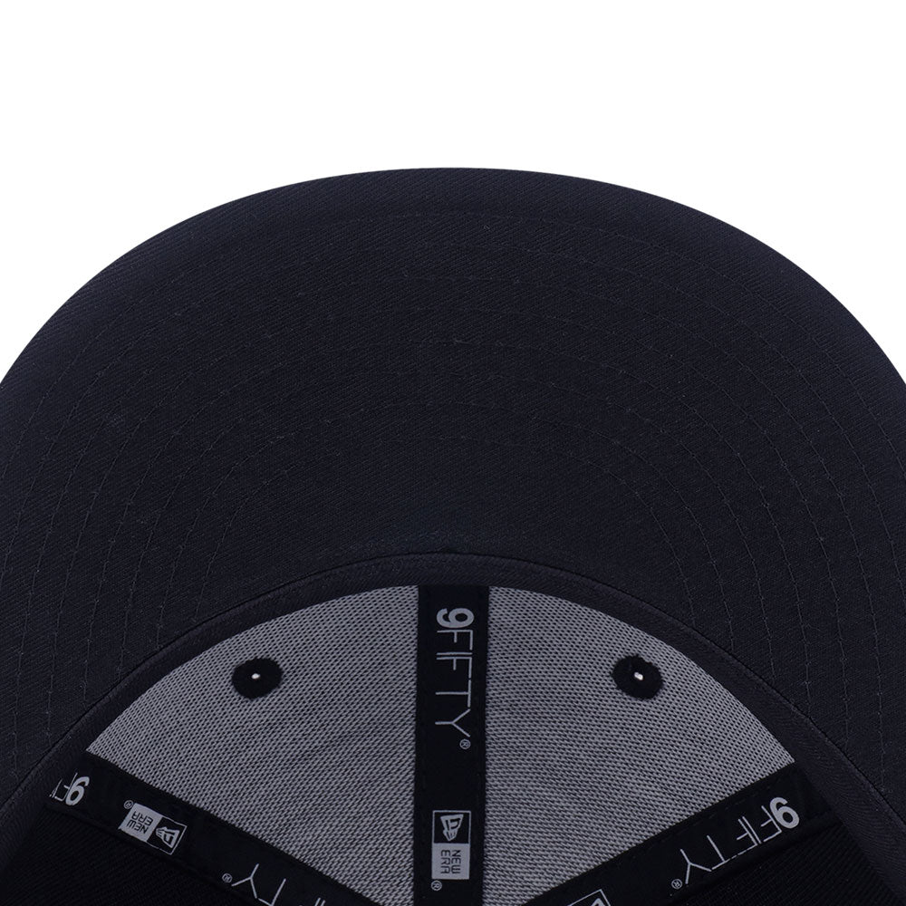 New Era Script FW25 Black 9FIFTY Snapback Cap