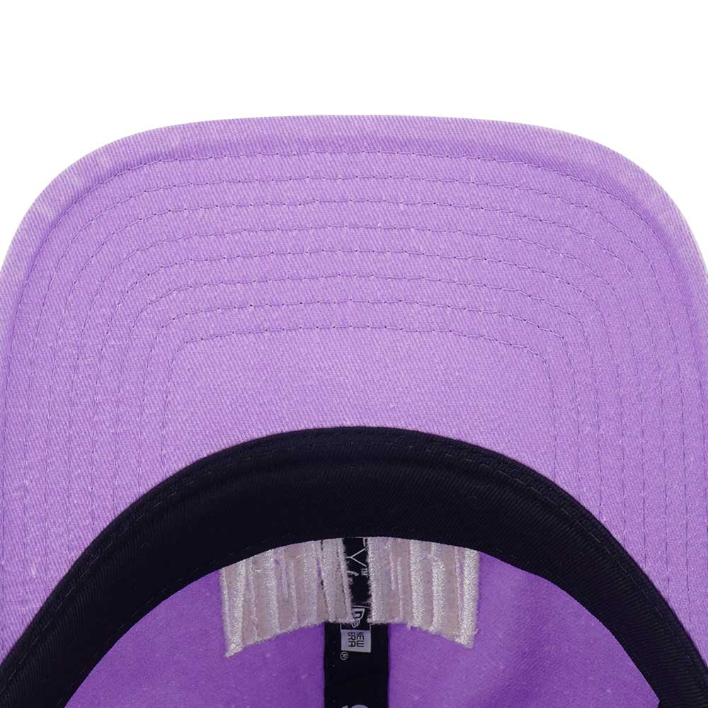 New Era Wordmark 90s Vibe Soft Lavender 9FORTY Unstructured Adjustable Cap