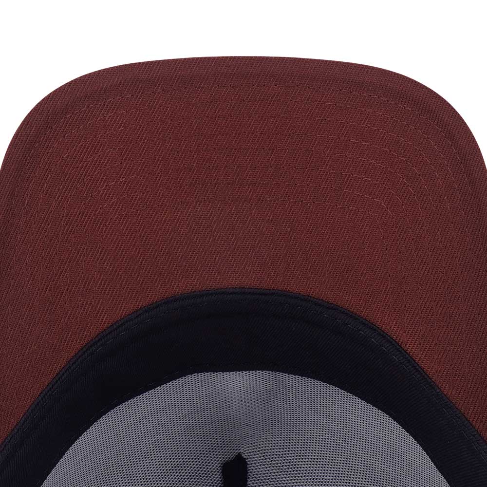 New Era Mountain Graphic FW2025 Deep Auburn 9FORTY A-Frame Trucker Cap