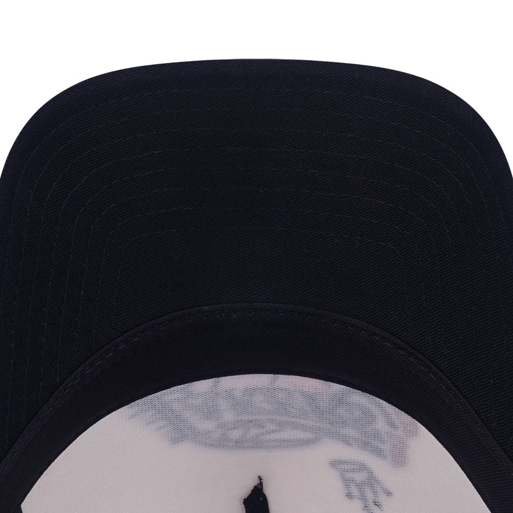 New Era Los Angeles League Mix FW25 Chrome White 9FORTY A-Frame Trucker Cap