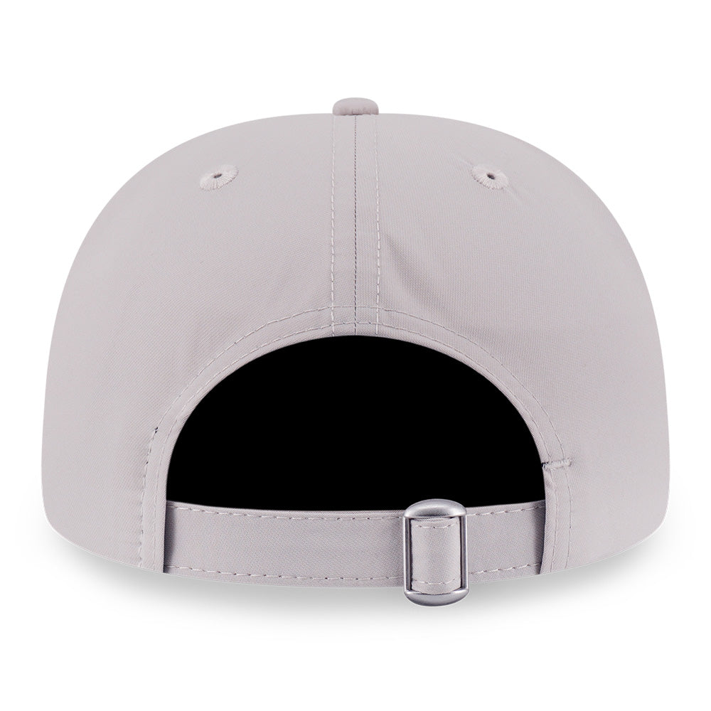 New Era Script TPU Badge FW25 Stone 9FORTY A-Frame Adjustable Cap