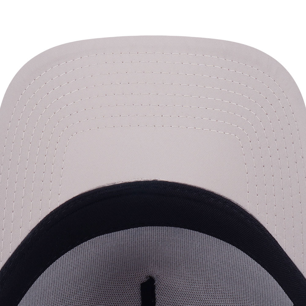 New Era Script TPU Badge FW25 Stone 9FORTY A-Frame Adjustable Cap