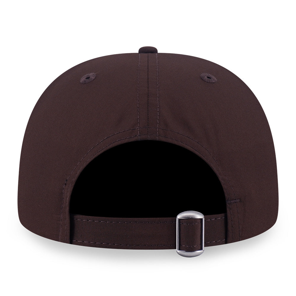 New Era Los Angeles Dodgers TPU Badge FW25 Walnut 9FORTY A-Frame Adjustable Cap