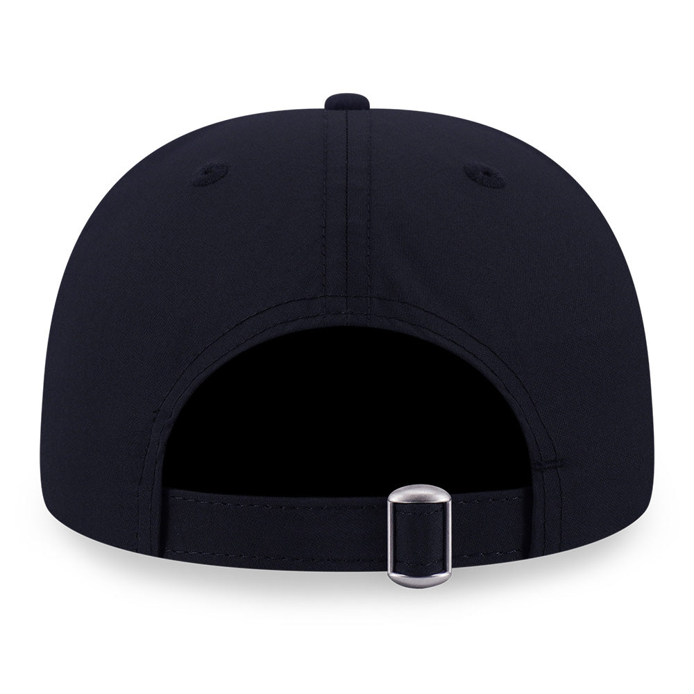 New Era Script TPU Badge FW25 Black 9FORTY A-Frame Adjustable Cap