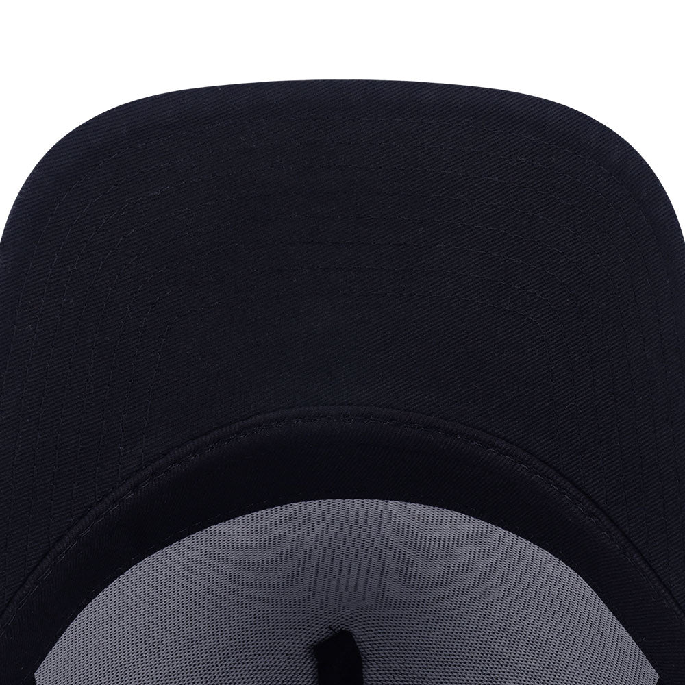 New Era Script FW25 Indigo Black Denim 9FORTY A-Frame Adjustable Cap