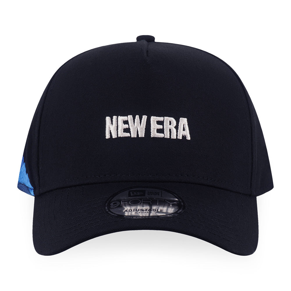 New Era Mountain Logo FW25 Black 9FORTY A-Frame Snapback Cap