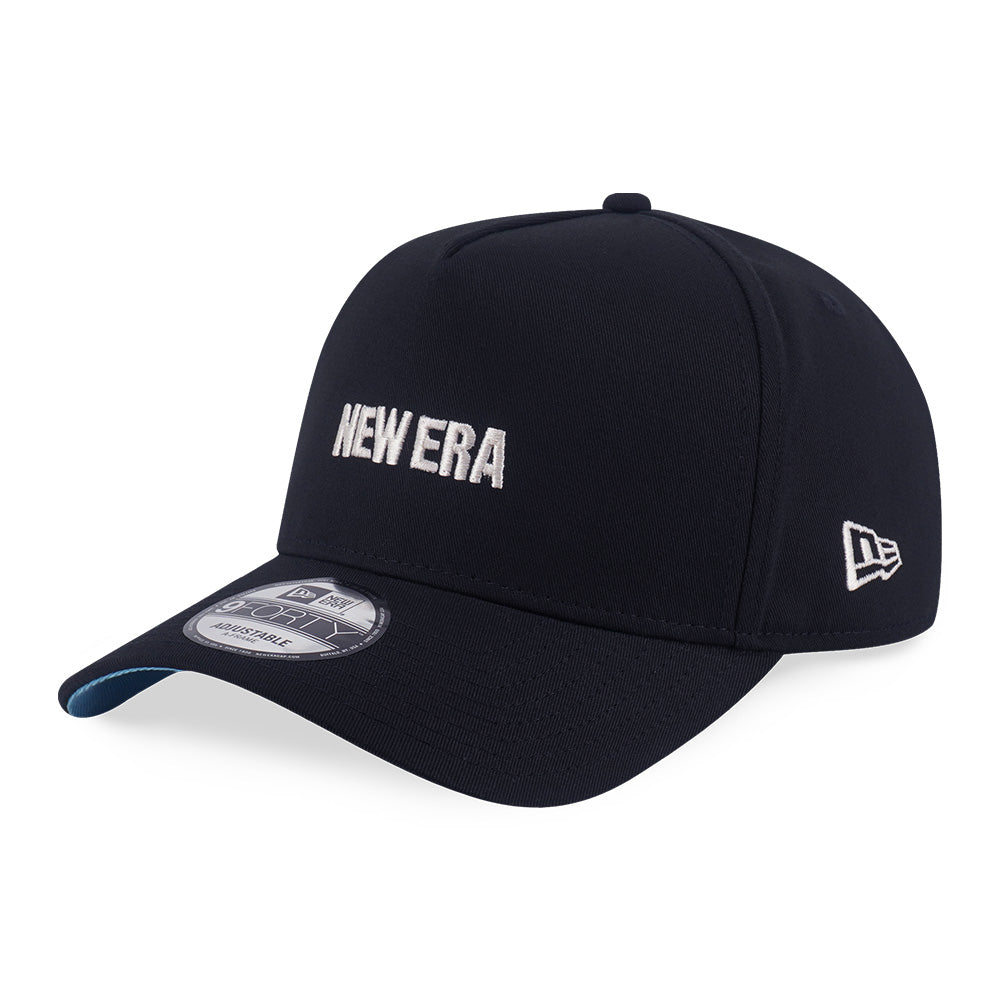 New Era Mountain Logo FW25 Black 9FORTY A-Frame Snapback Cap