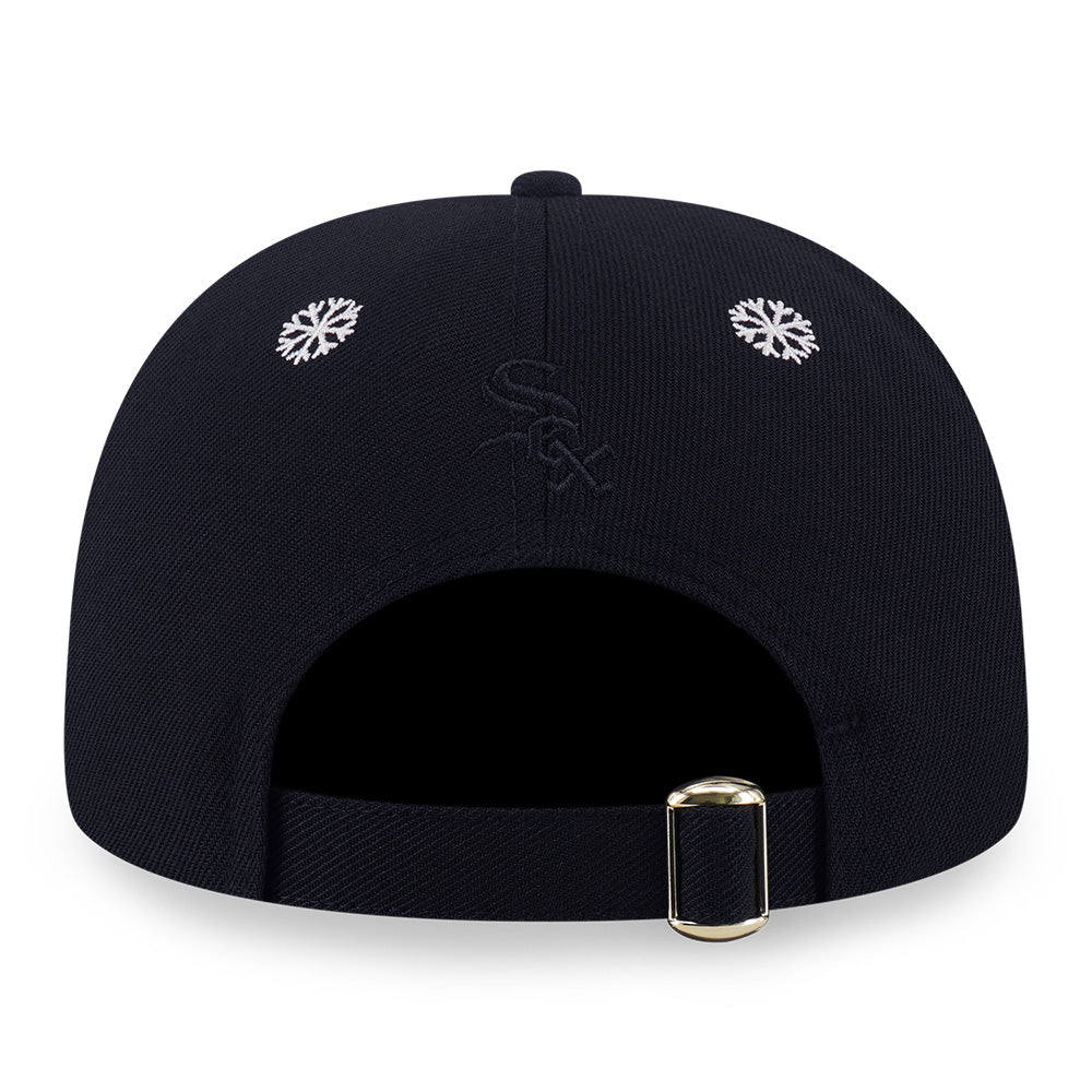 New Era Chicago White Sox Christmas Pack FW25 Black 9FORTY A-Frame Adjustable Cap