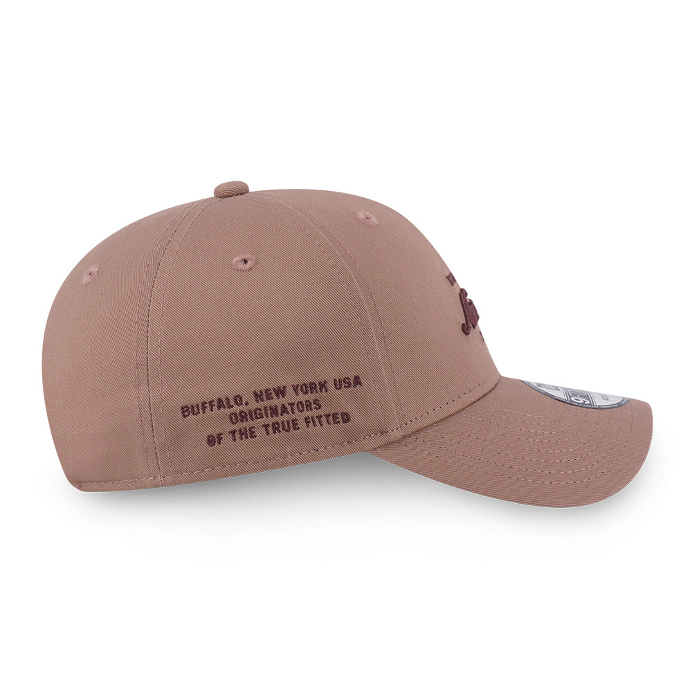 New Era Script FW25 Khaki 9FORTY Adjustable Cap