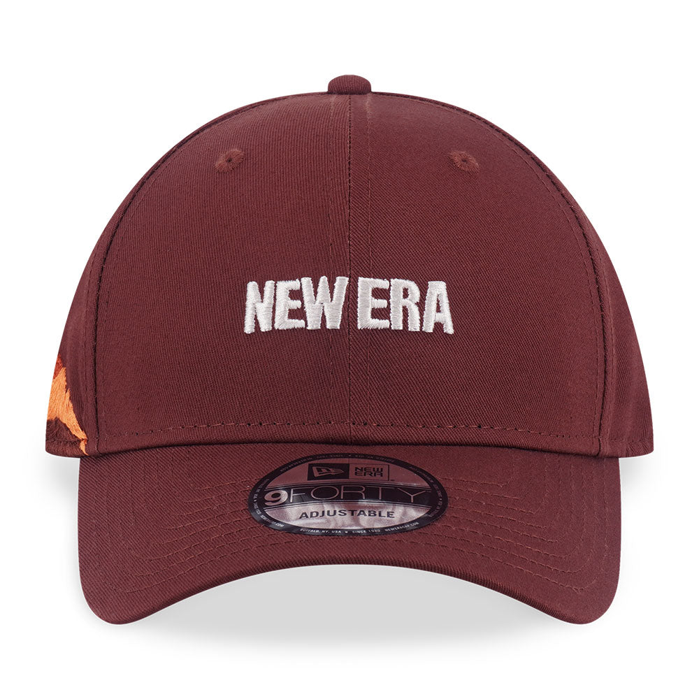 New Era Mountain Logo FW25 Deep Auburn 9FORTY Adjustable Cap