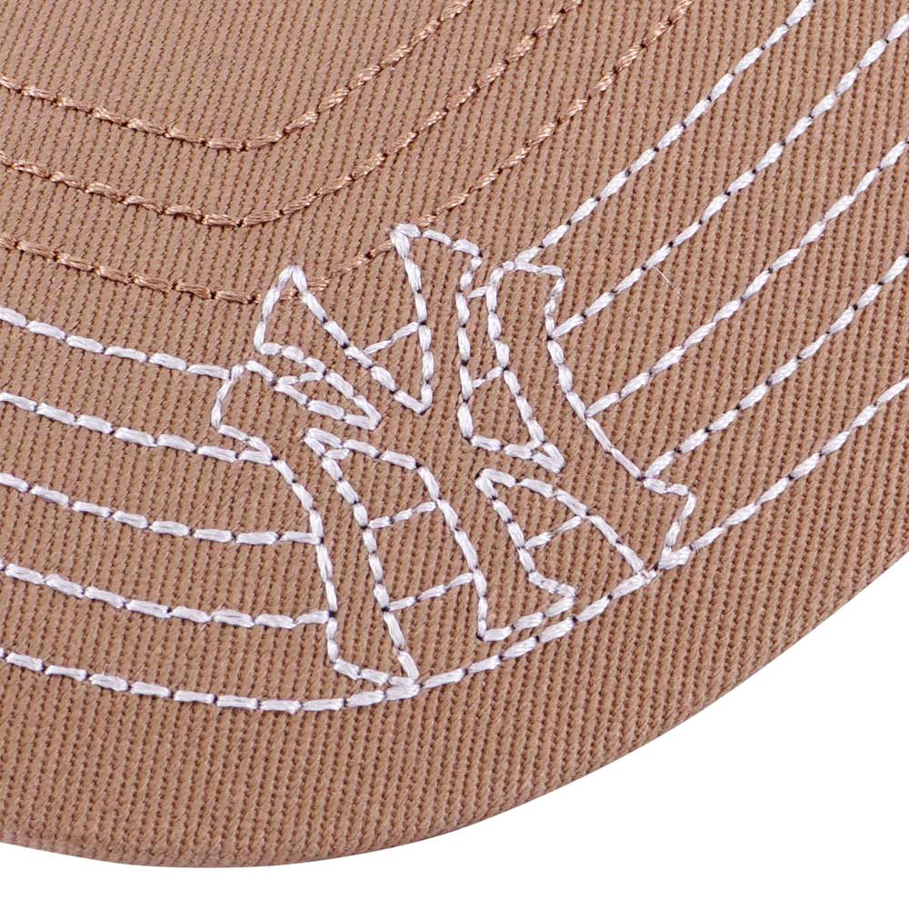 New York Yankees Contrast Stitching Khaki 9FORTY Adjustable Cap