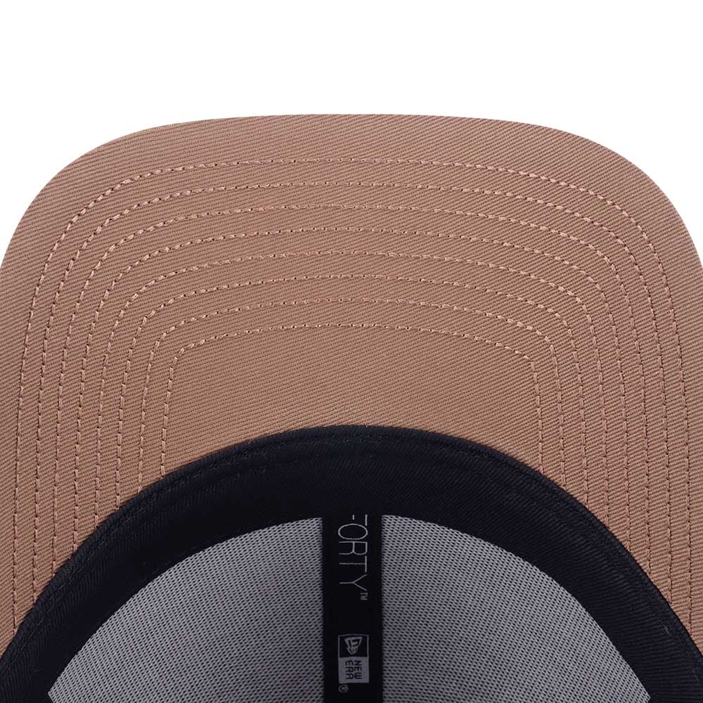 New York Yankees Contrast Stitching Khaki 9FORTY Adjustable Cap