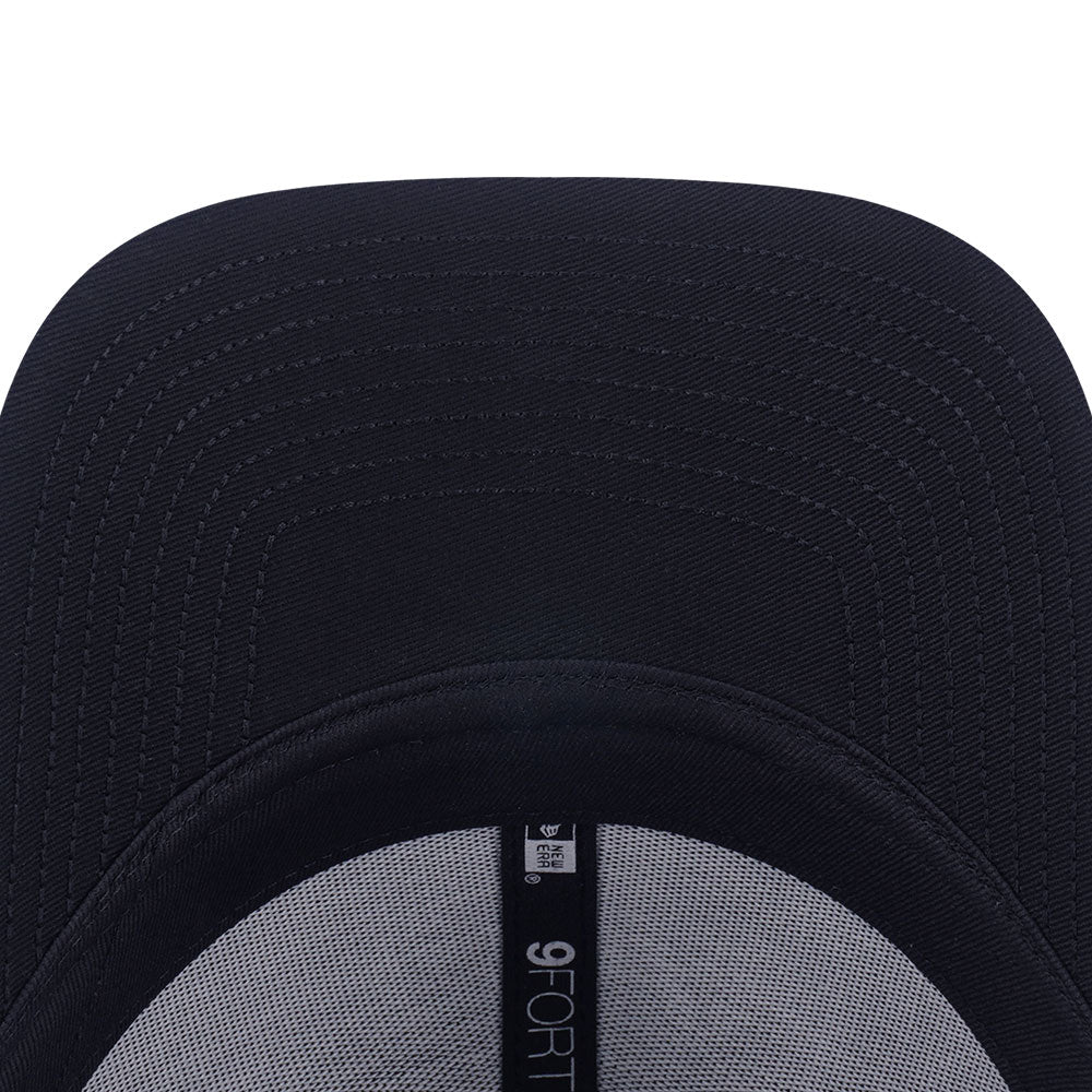 New Era Los Angeles Dodgers Contrast Stitching Black 9FORTY Adjustable Cap