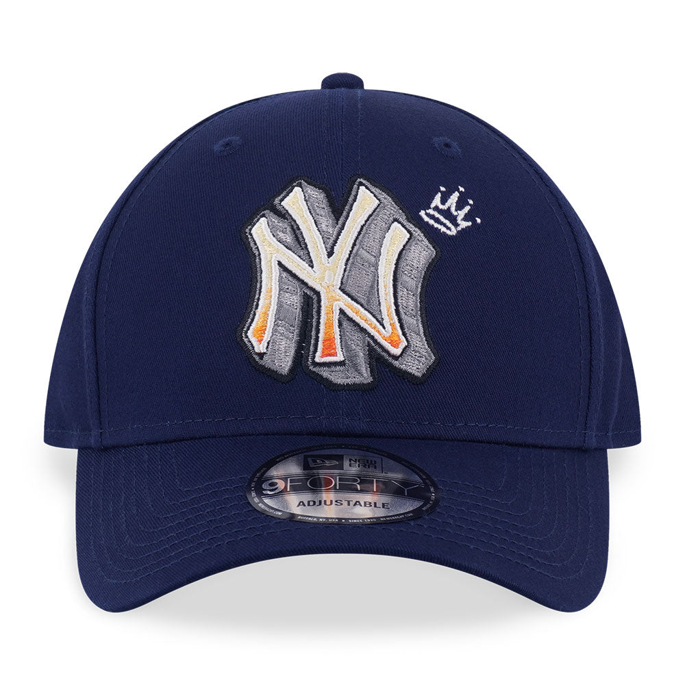 New Era New York Yankees League Mix FW25 Oceanside Blue 9FORTY Adjustable Cap
