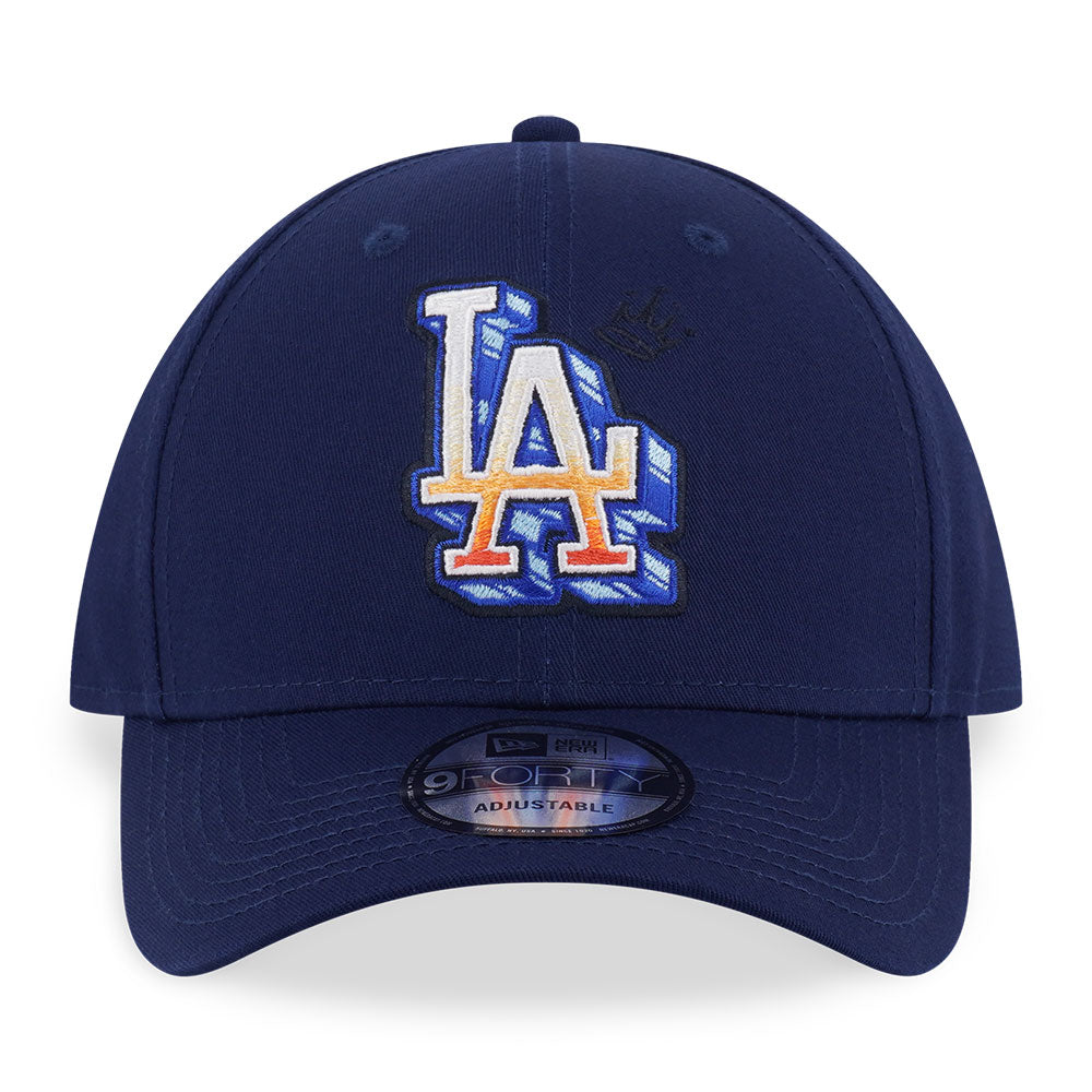 New Era Los Angeles Lakers League Mix FW25 Oceanside Blue 9FORTY Adjustable Cap