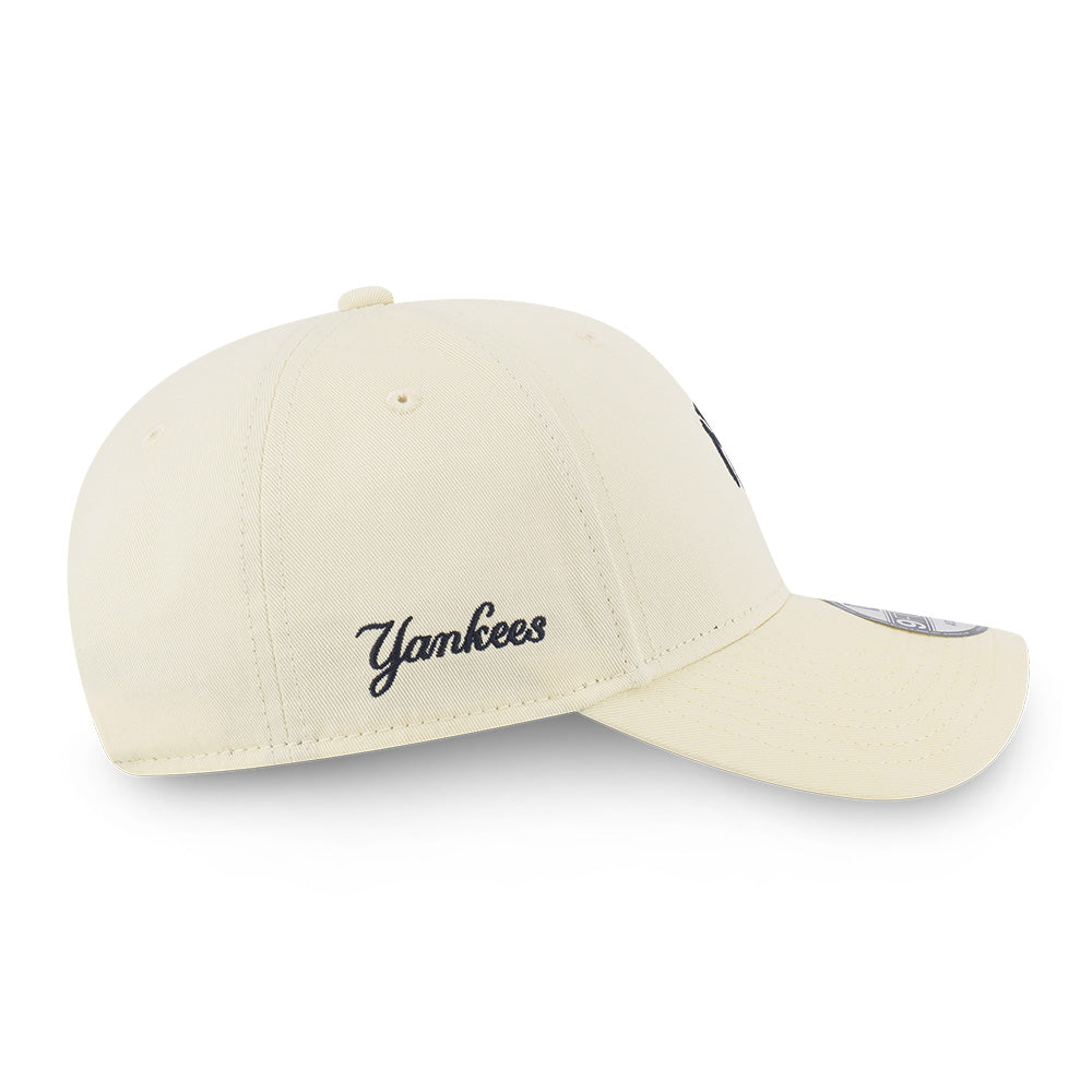 New Era New York Yankees Mini Logo Color Era FW25 Power Yellow 9FORTY Adjustable Cap