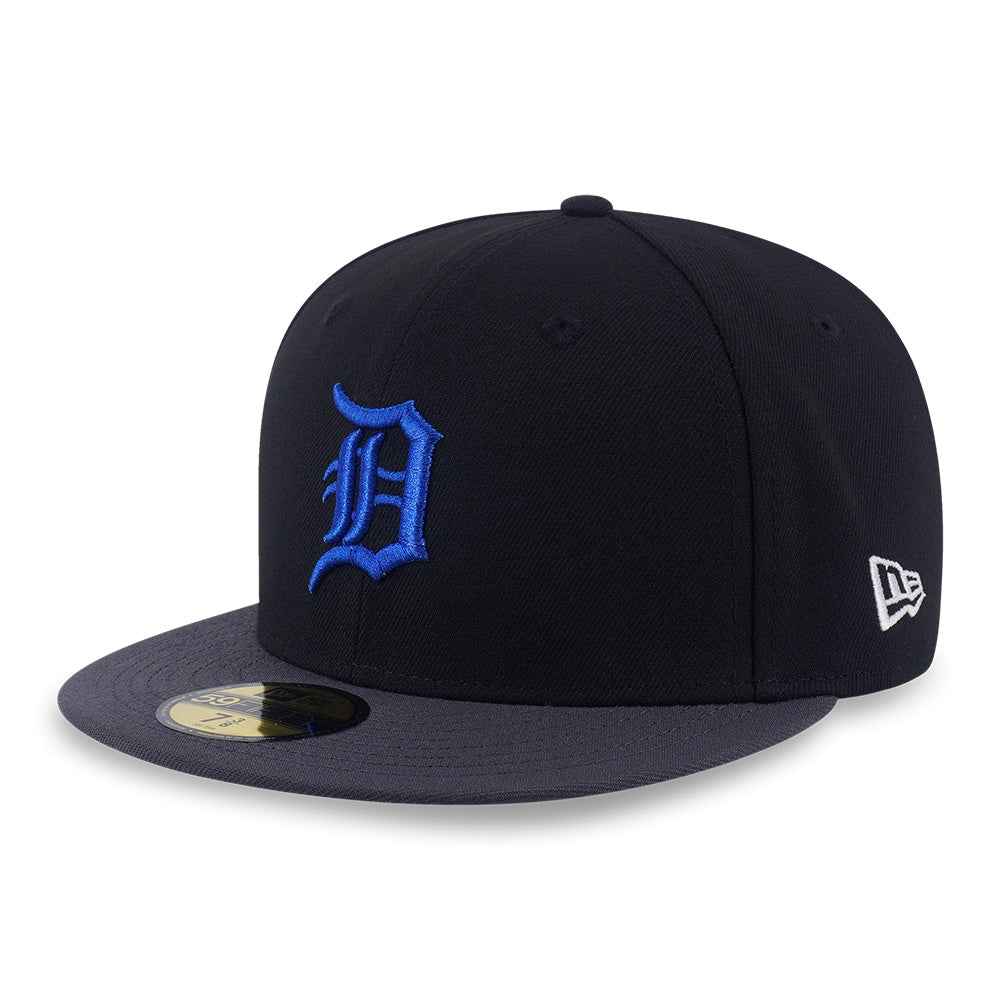 New Era Detroit Tigers 5950 Pack Metallic Black 59FIFTY Fitted Cap