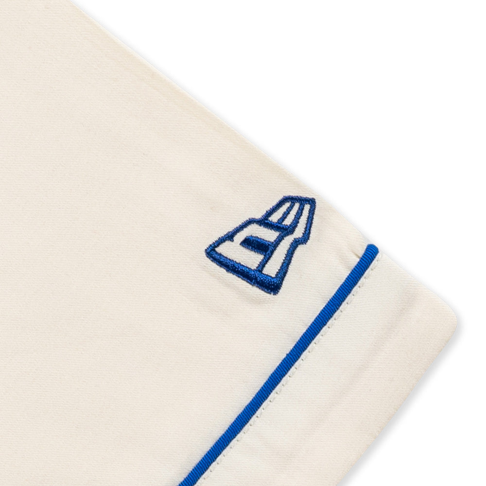 New Era Los Angeles Dodger Harvest Merch Chrome White Woven Polo Shirt