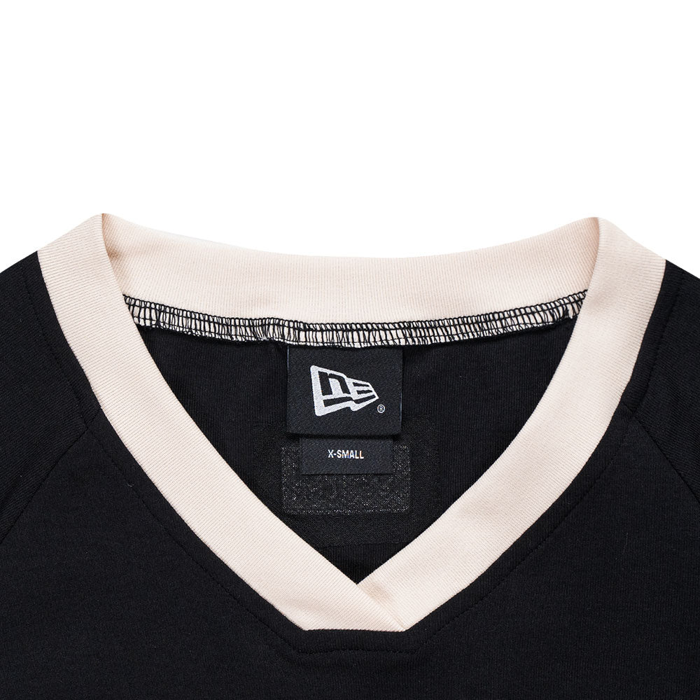 New Era Script FW25 Black Women Slim Fit Soccer Jersey