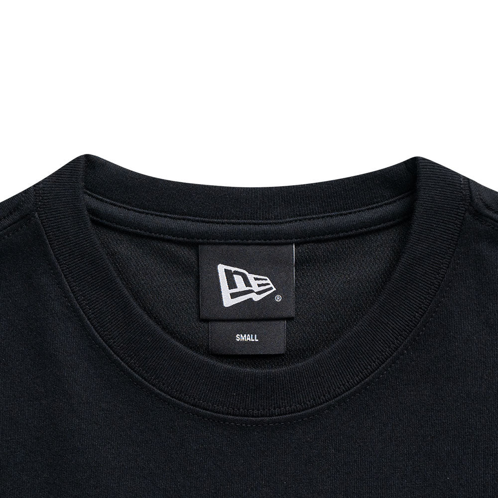 New Era Chicago Bulls Infilled Black COOLERA Short Sleeve T-Shirt