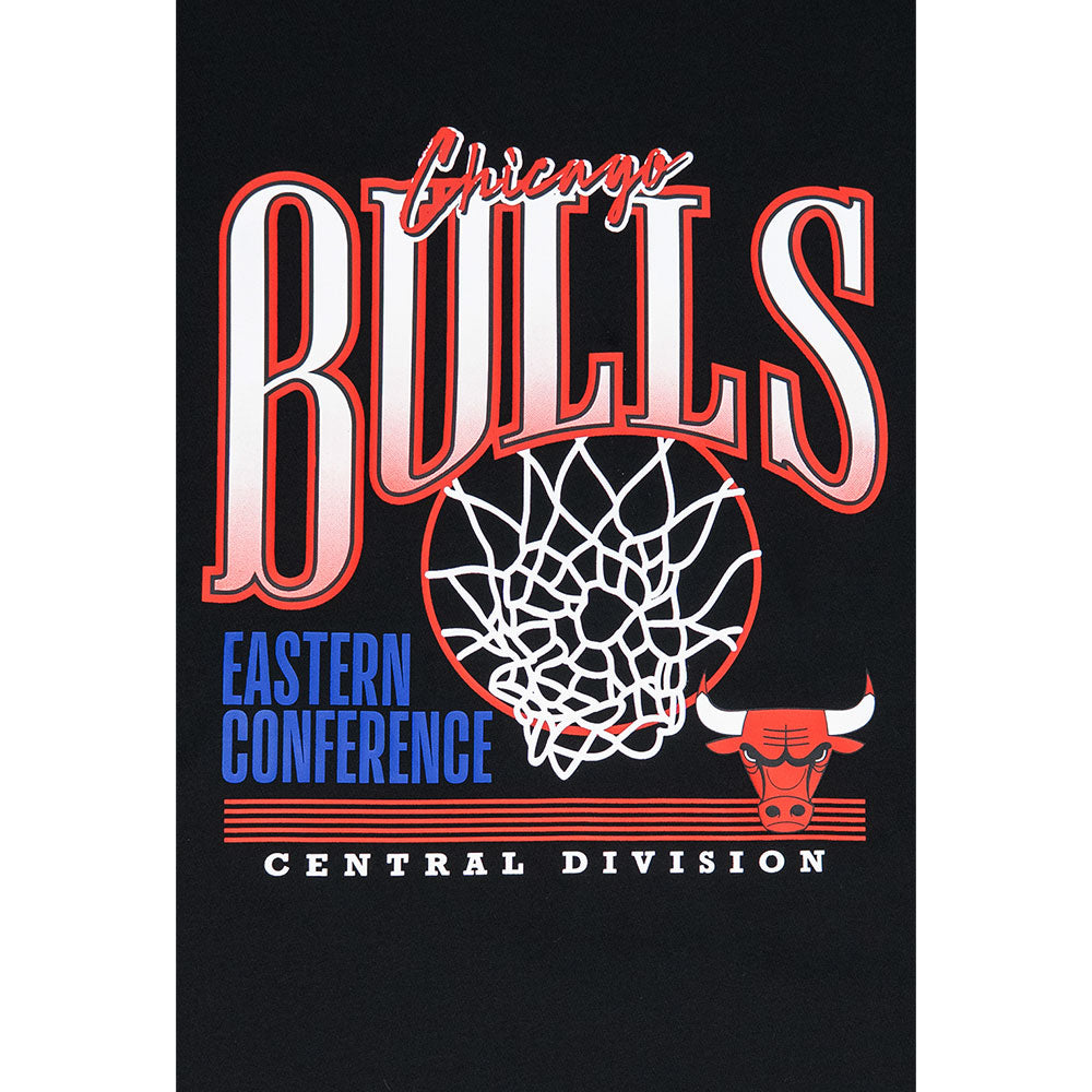 New Era Chicago Bulls Infilled Black COOLERA Short Sleeve T-Shirt