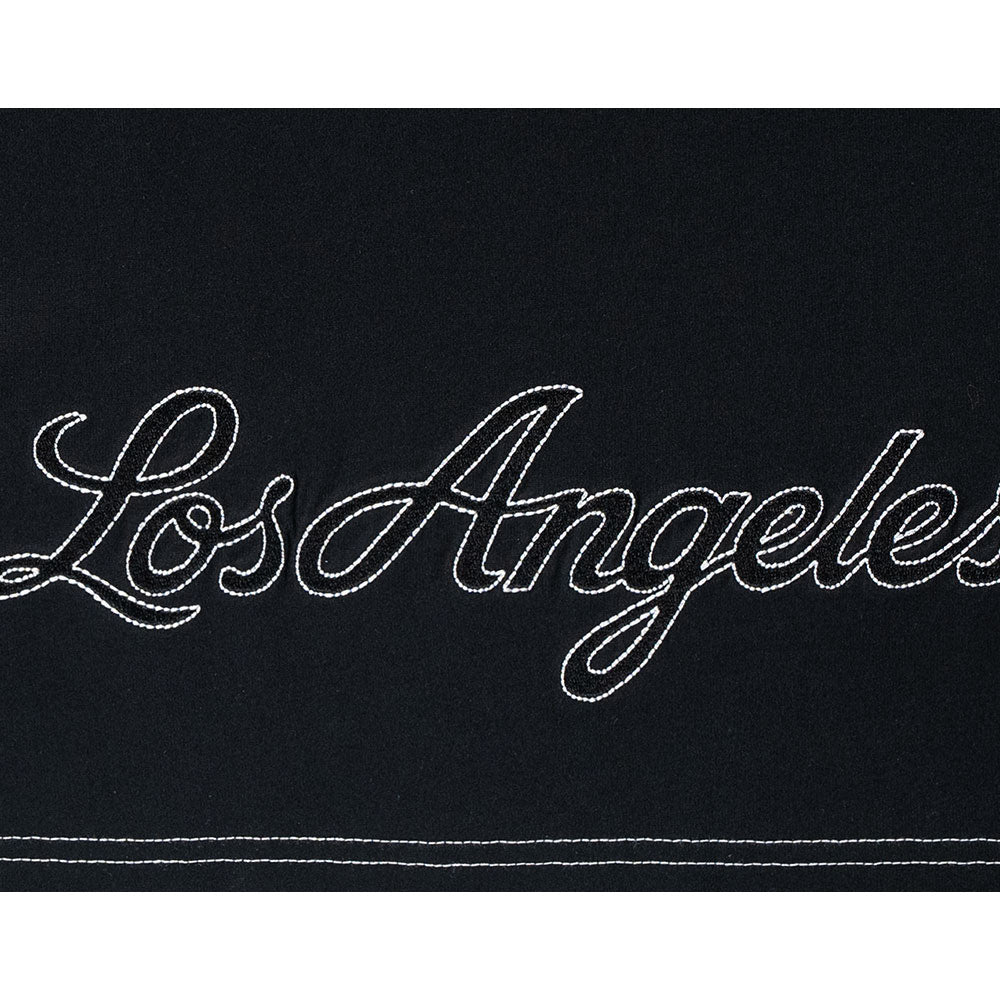 New Era Los Angeles Dodgers Contrast Stitching Black Short Sleeve T-Shirt
