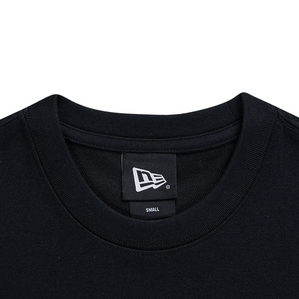 New Era New York Yankees Mix League Script Black COOLERA Short Sleeve T-Shirt