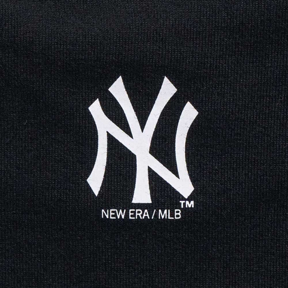 New Era New York Yankees Mix League Script Black COOLERA Short Sleeve T-Shirt