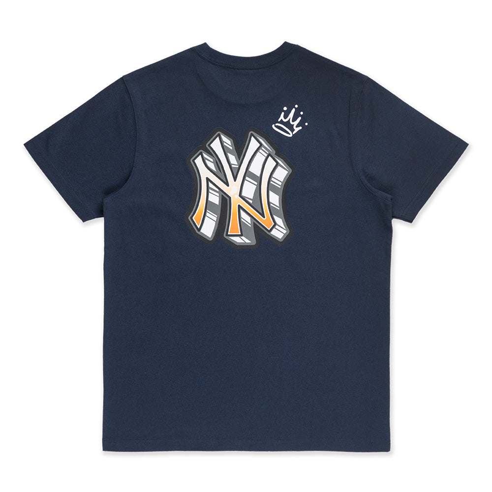 New Era New York Yankees League Mix FW25 Oceanside Blue Short Sleeve T-Shirt