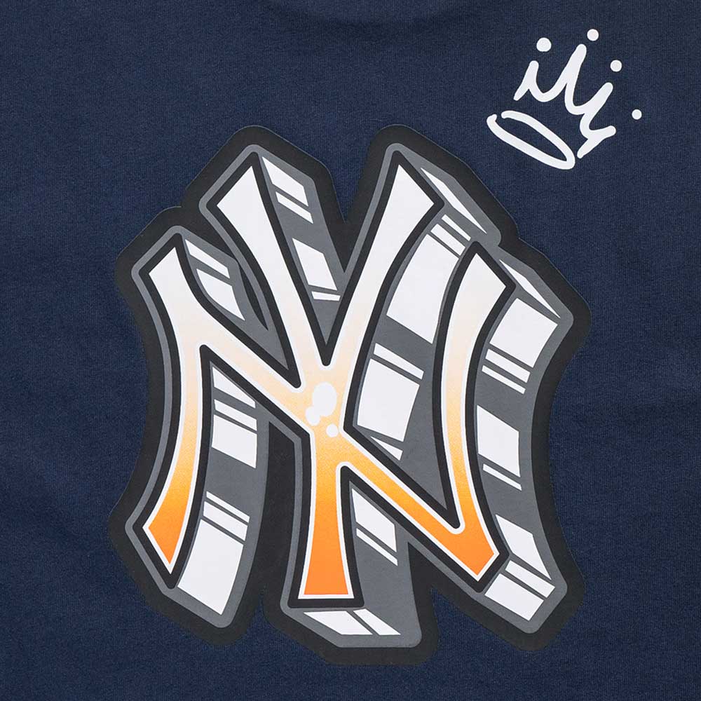 New Era New York Yankees League Mix FW25 Oceanside Blue Short Sleeve T-Shirt