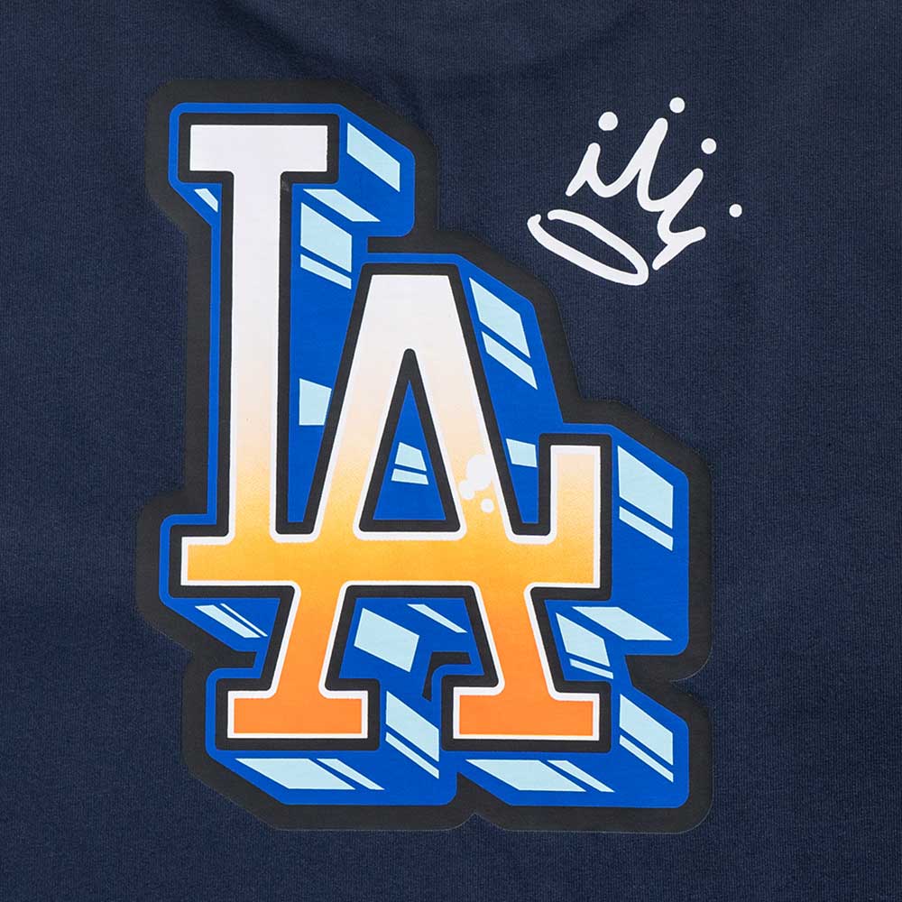 New Era Los Angeles Dodgers League Mix FW25 Oceanside Blue Short Sleeve T-Shirt