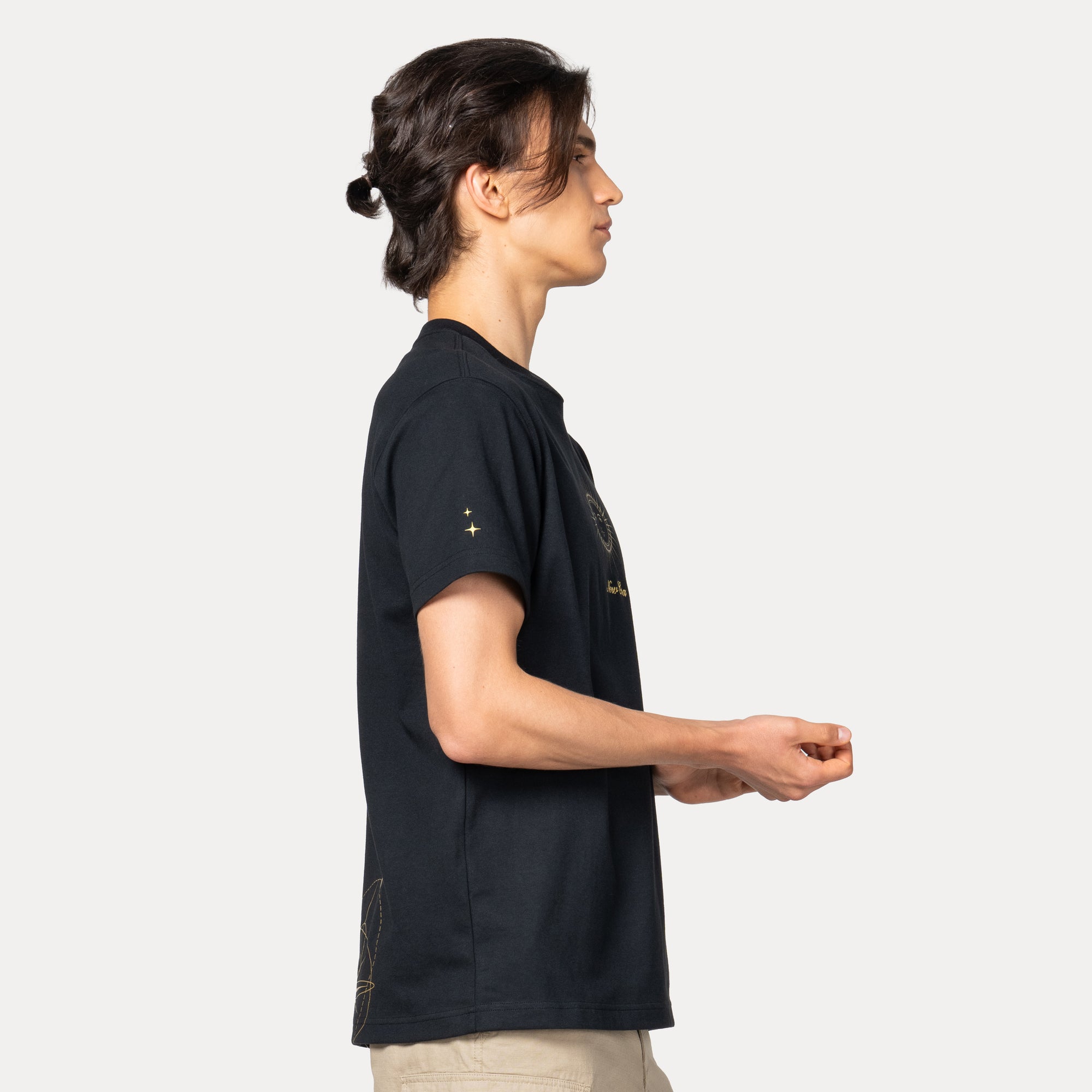 New Era Cosmic Craft Black COOLERA Short Sleeve T-Shirt