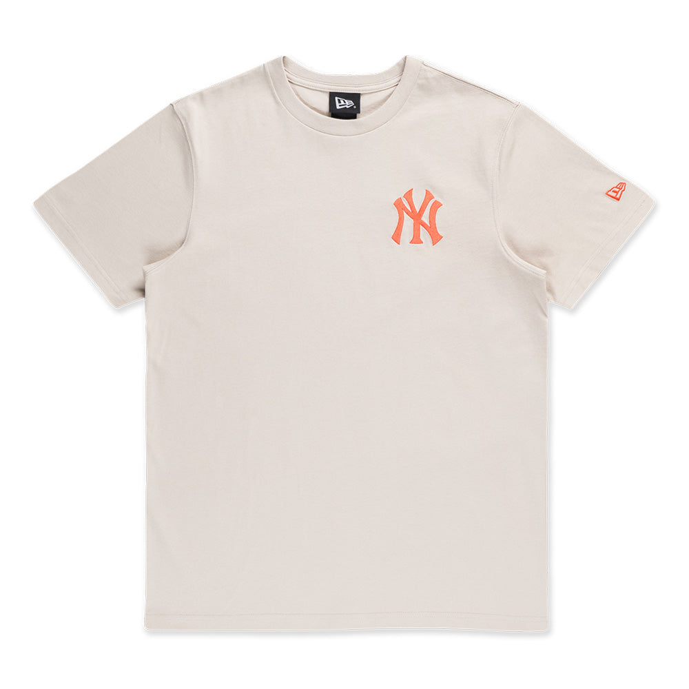 New Era New York Yankees Color Era FW25 Stone Short Sleeve T-Shirt