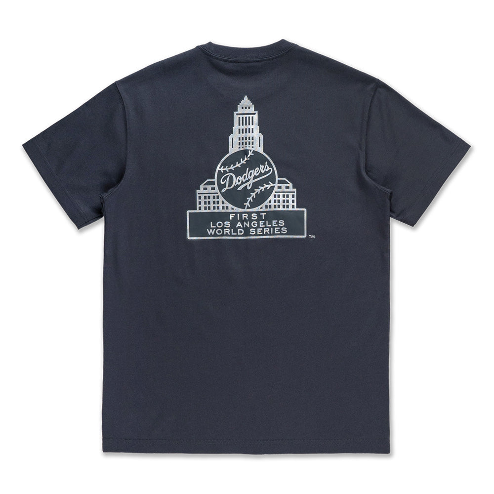 New Era Los Angeles Dodgers 5950 Pack Metallic Graphite COOLERA Short Sleeve T-Shirt