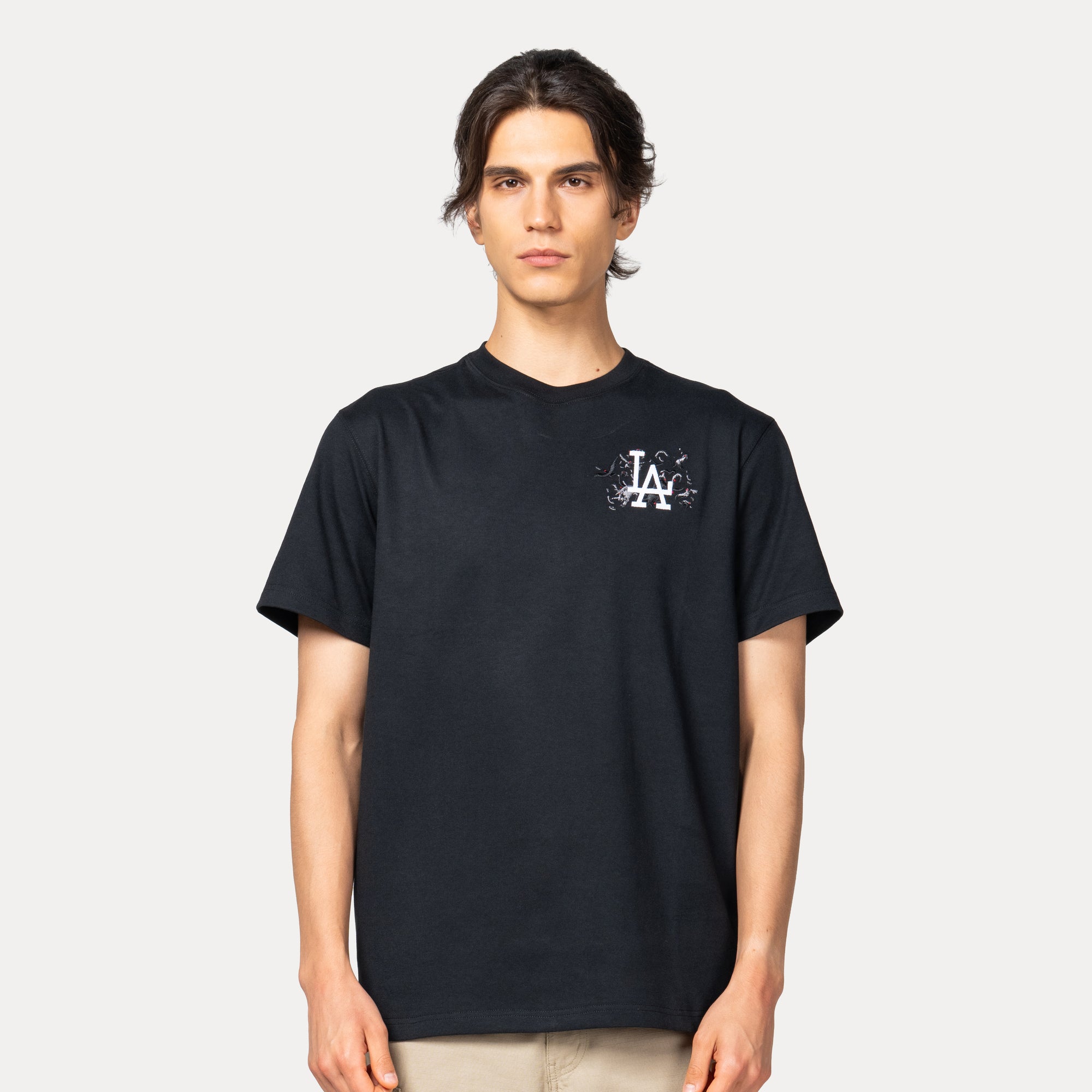 New Era Los Angeles Dodgers 5950 Pack Crows Black COOLERA Short Sleeve T-Shirt