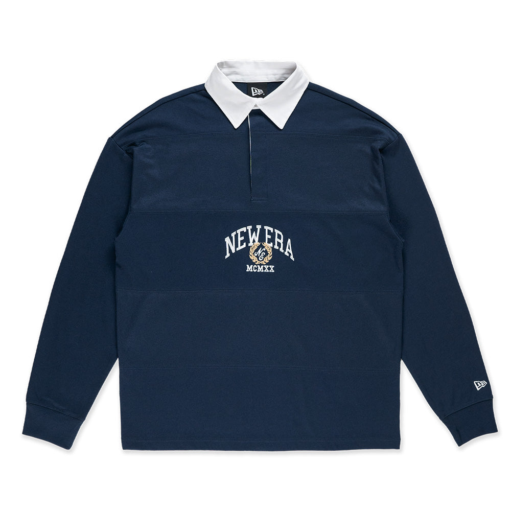New Era Street Class Oceanside Blue Rugby Shirt